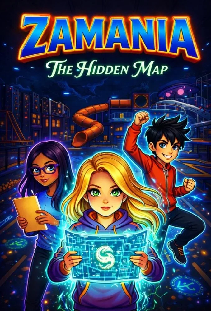 Zamania: The Hidden Map book cover